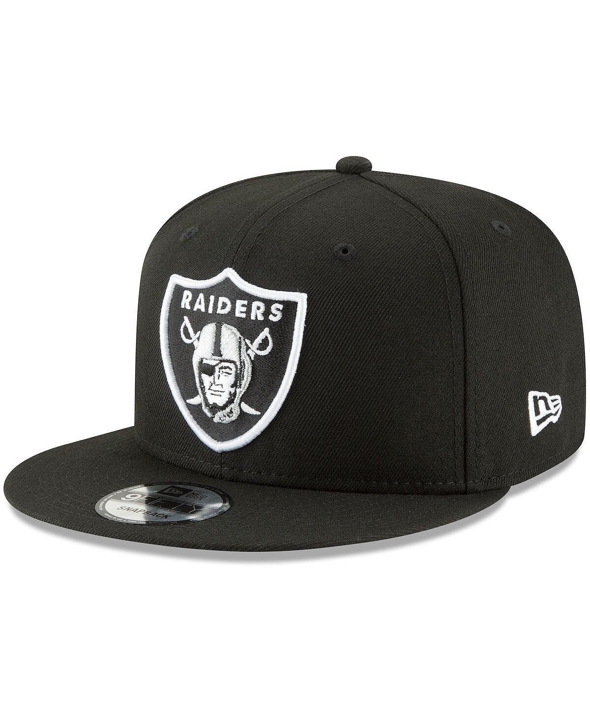 

Мужская черная регулируемая кепка Las Vegas Raiders B-Dub 9FIFTY New Era