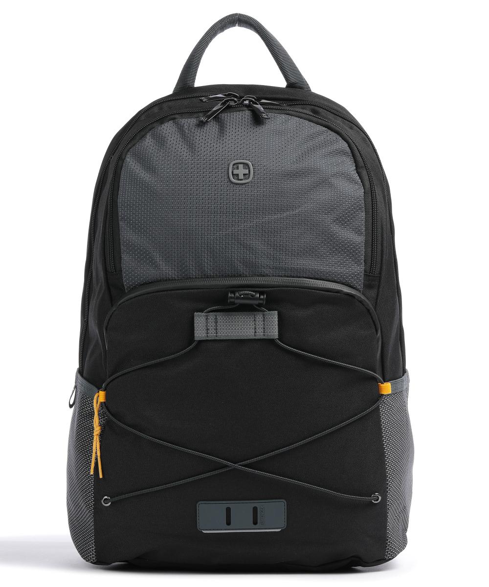 Рюкзак для ноутбука Next Traill 15 дюймов из переработанного полиэстера Wenger, черный рюкзак для ноутбука modern reload 14″ из переработанного полиэстера wenger черный