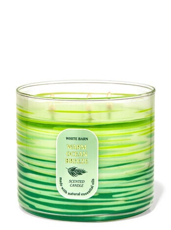 

Свеча с 3 фитилями Warm Ocean Breeze, 14.5 oz / 411 g, Bath and Body Works