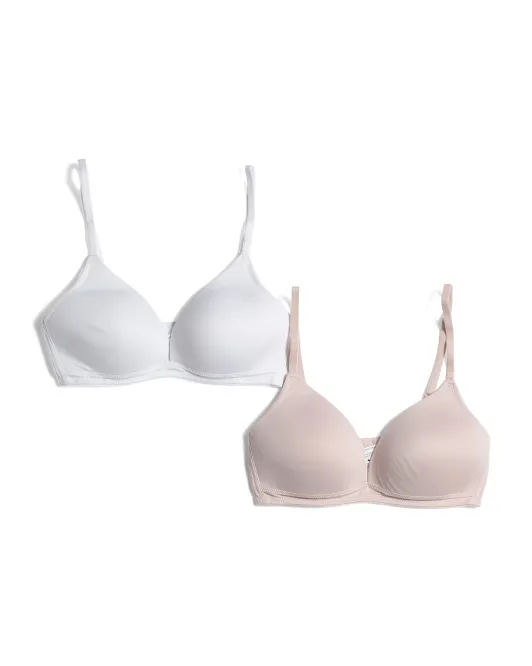 

2 шт. Индивидуальные бюстгальтеры без косточек Maidenform, белый