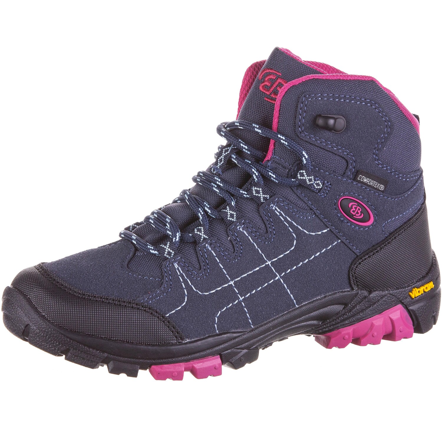 

Кроссовки Brütting Mount Shasta High, цвет marine-pink-türkis