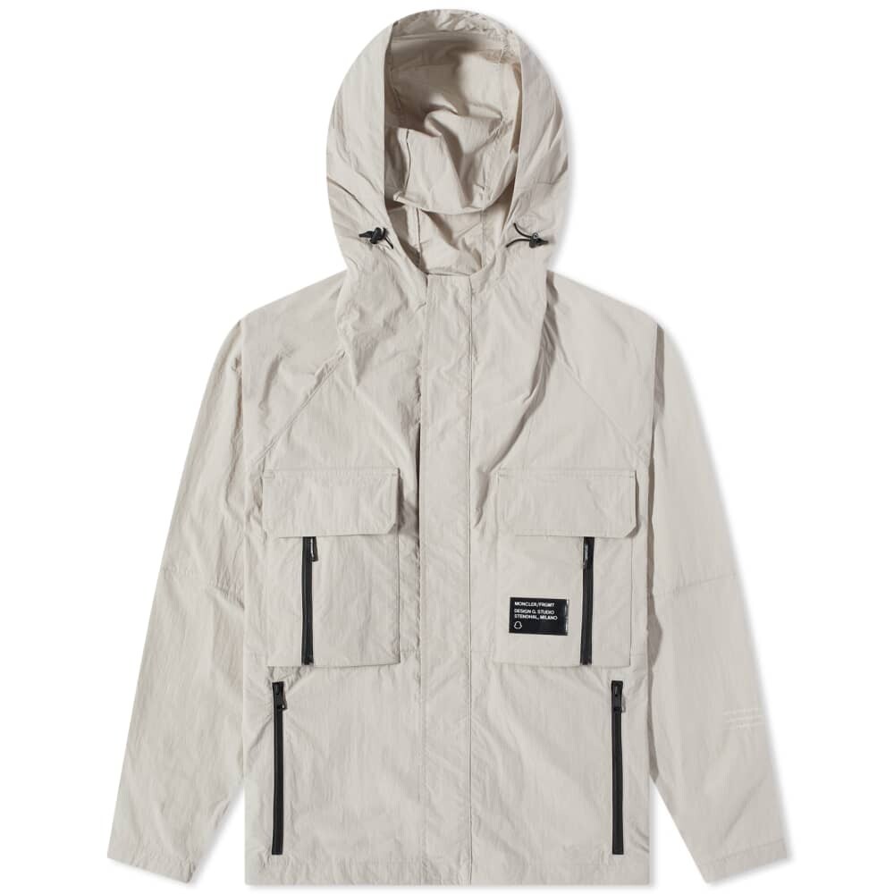 

Короткая парка Moncler Genius x Fragment Dotter, бежевый