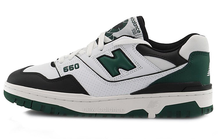 

Кроссовки New Balance 550, белый / зеленый / черный