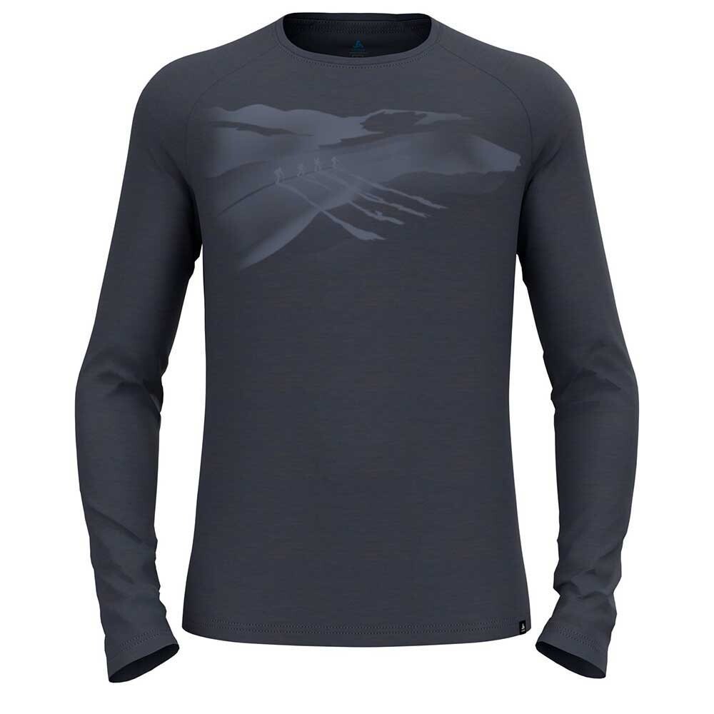 

Футболка с длинным рукавом Odlo Ascent Merino 200, серый