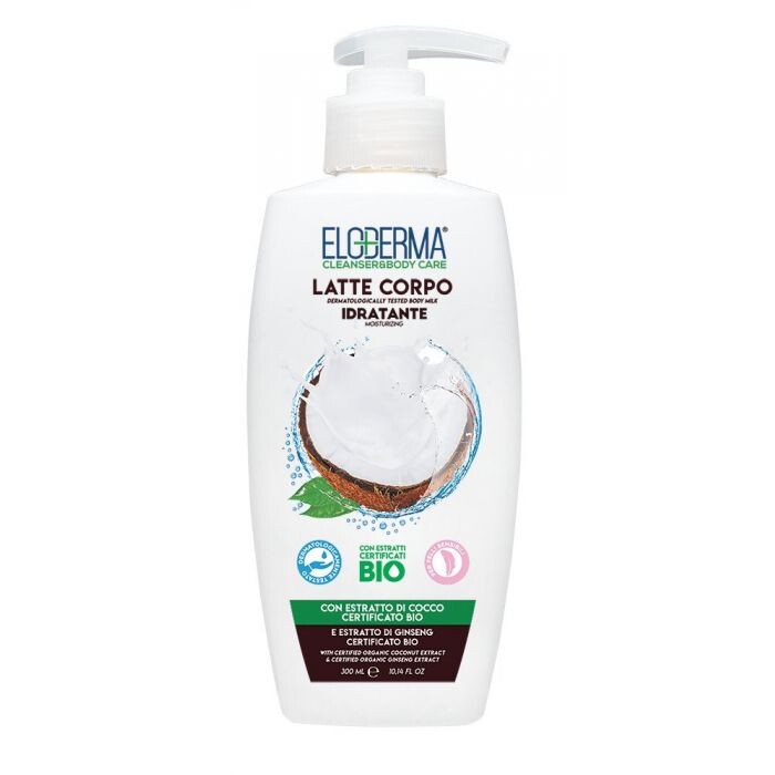 

Молочко для тела Leche Corporal Hidratante con Extracto de Coco Eloderma, 300 ml