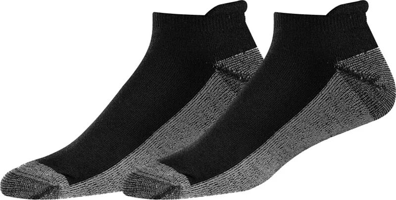 Мужские носки для гольфа FootJoy ProDry Roll Tab — 2 шт., черный