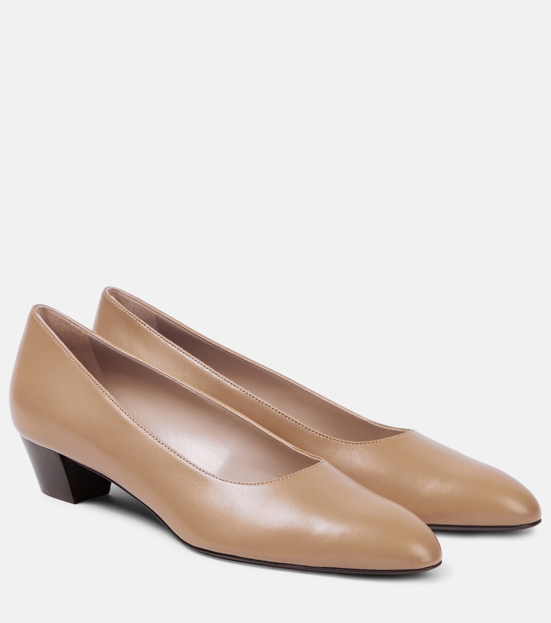 

Кожаные туфли luisa 35 The Row, бежевый