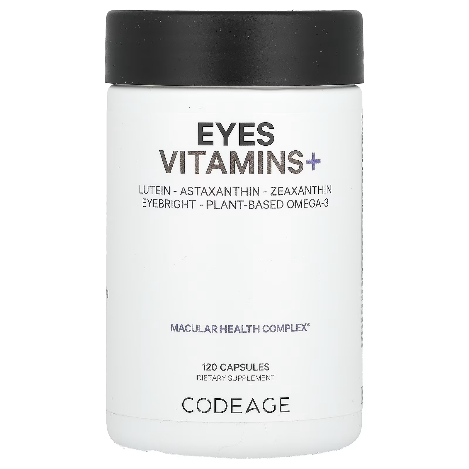 Codeage витамины для здоровья глаз+ 120 капсул codeage витамины для волос биотин коллаген кератин 120 капсул
