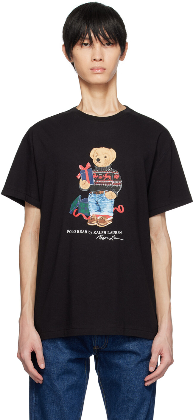 

Черная футболка Polo Bear Polo Ralph Lauren