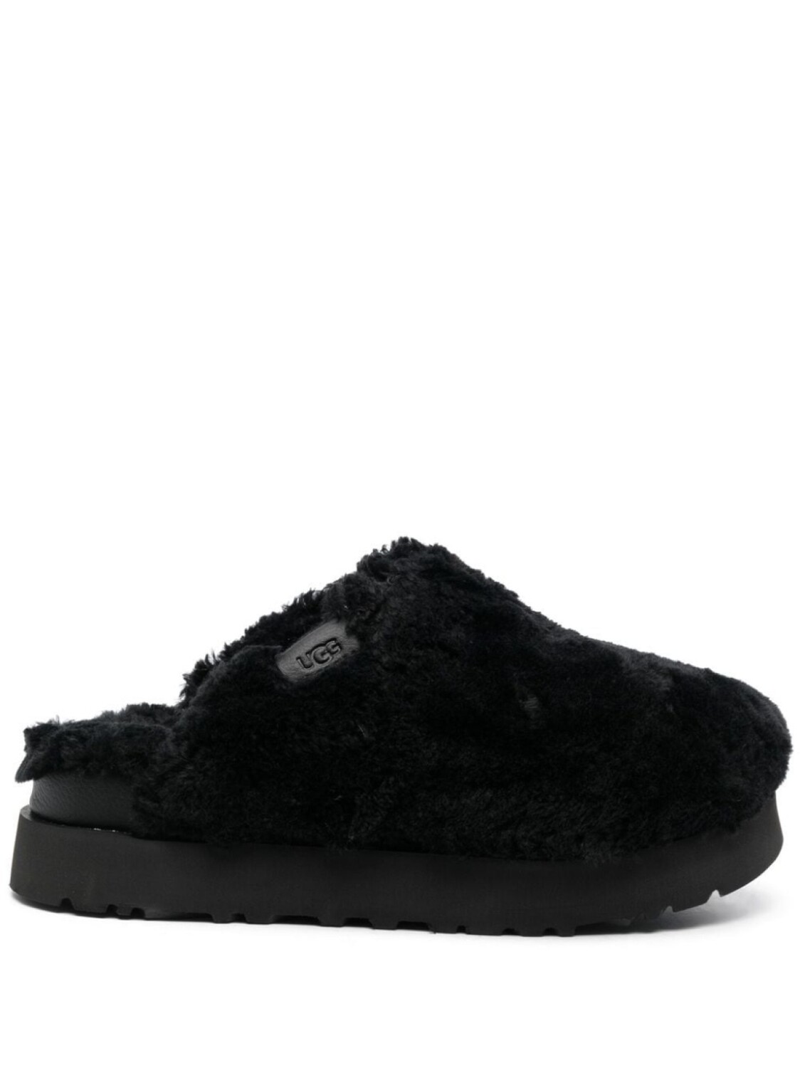 

UGG слиперы Fuzz Sugar Slide, черный