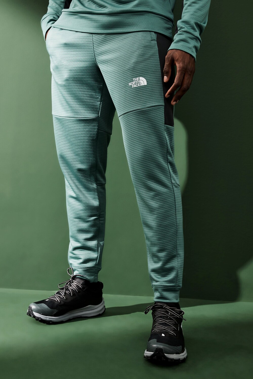 

Флисовые джоггеры Mountain Athletics The North Face, зеленый