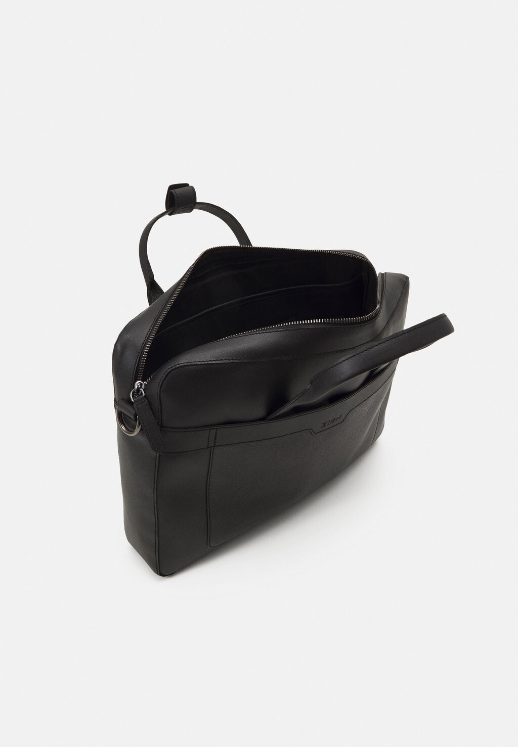 

Сумка для ноутбука Leather Unisex Zign, черная