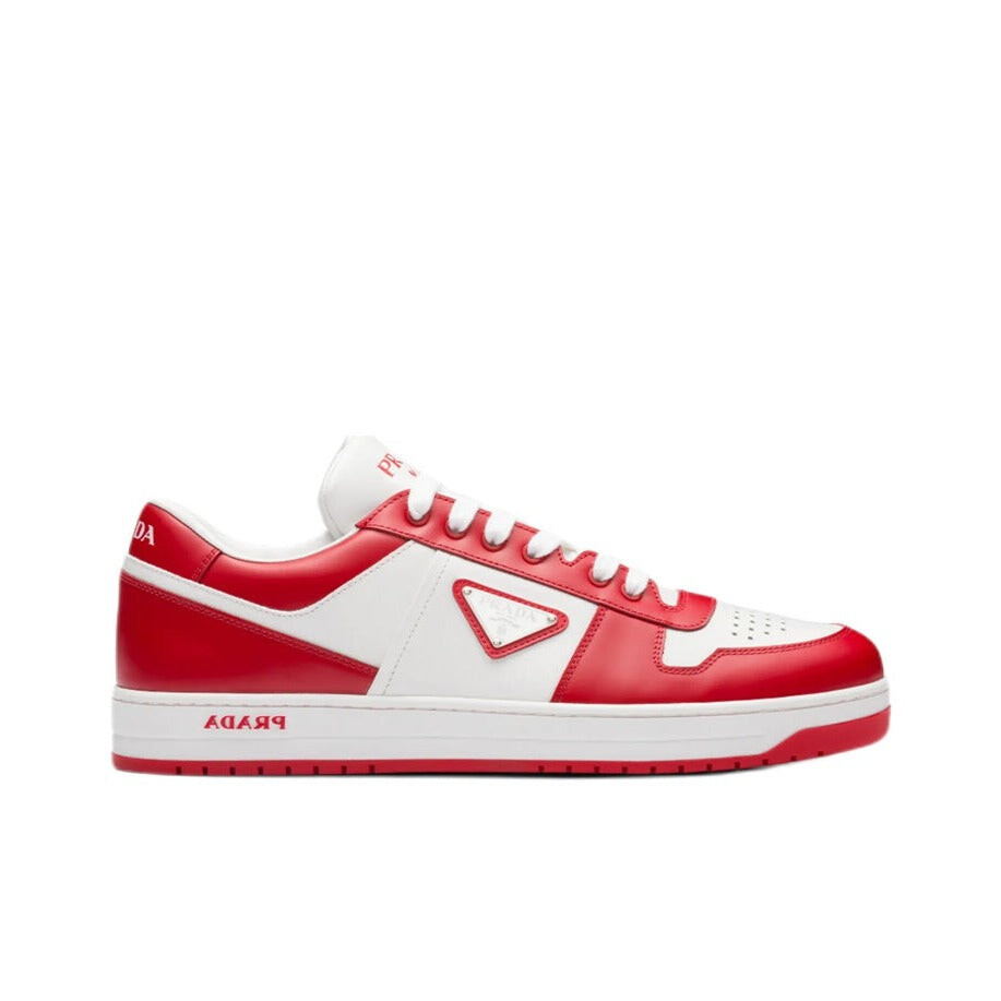 

Кроссовки Prada Downtown White Lacque, красный / белый