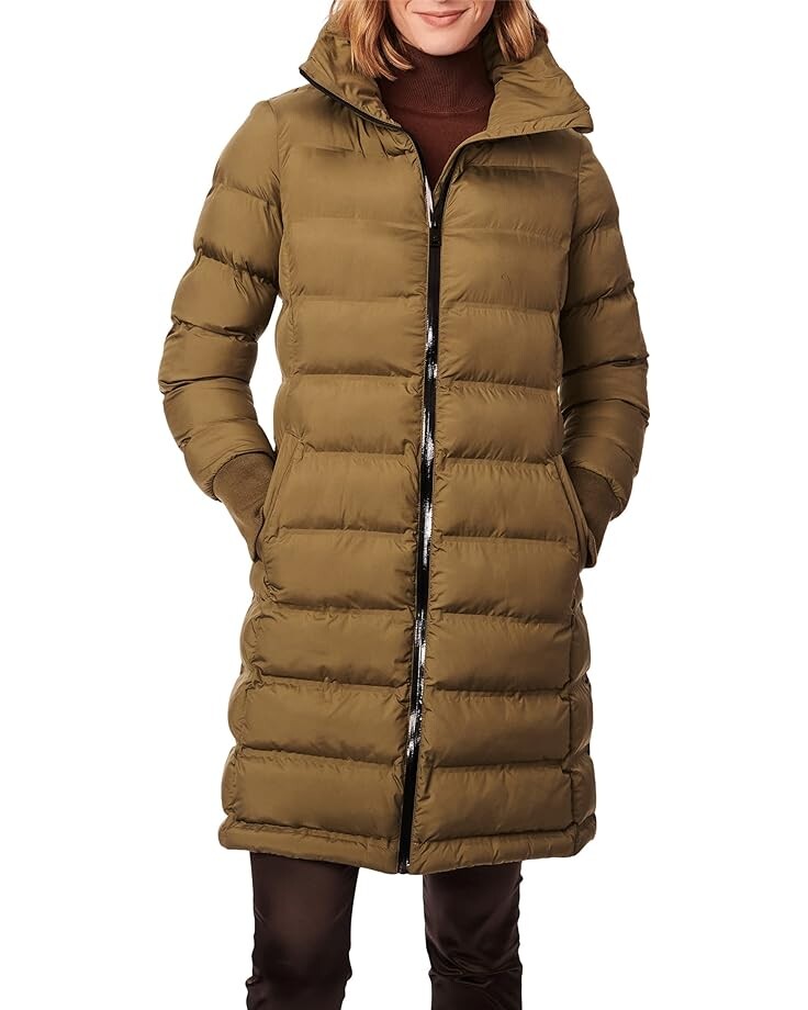 

Пальто Bernardo Fashions Glue Seamed Walker, цвет Olive Branch