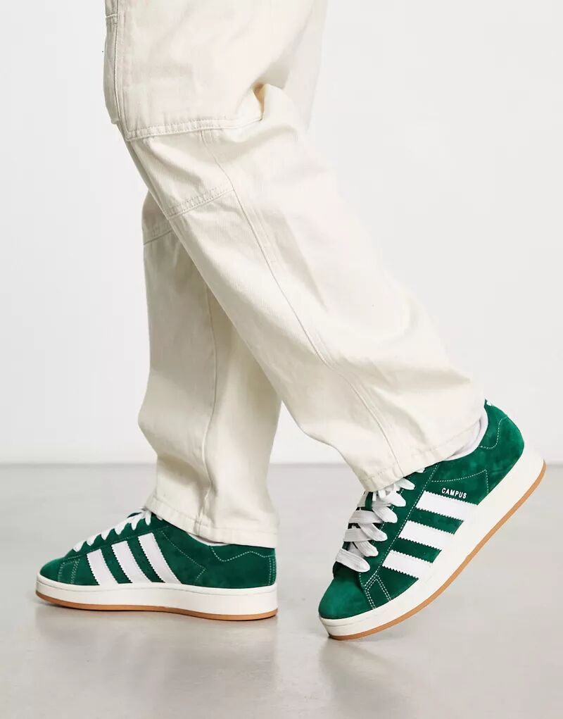 adidas Originals - Campus - Темно-зеленые кроссовки 00-х годов