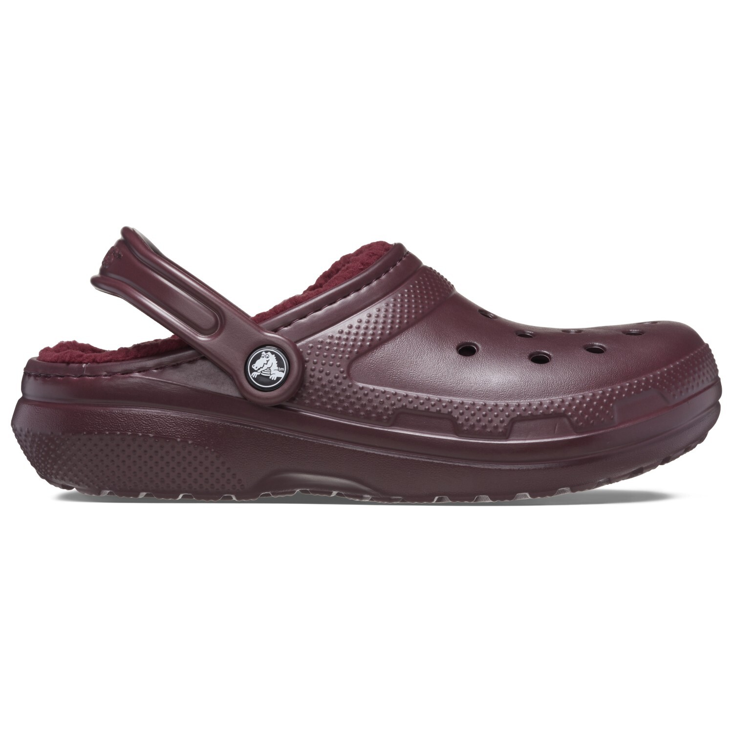 

Сандалии Crocs Classic Lined Clog, цвет Dark Cherry