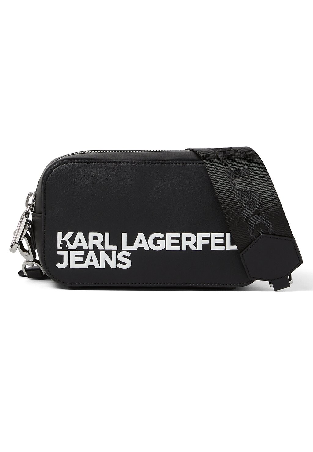 

сумка через плечо тисненый логотип Karl Lagerfeld, j черный