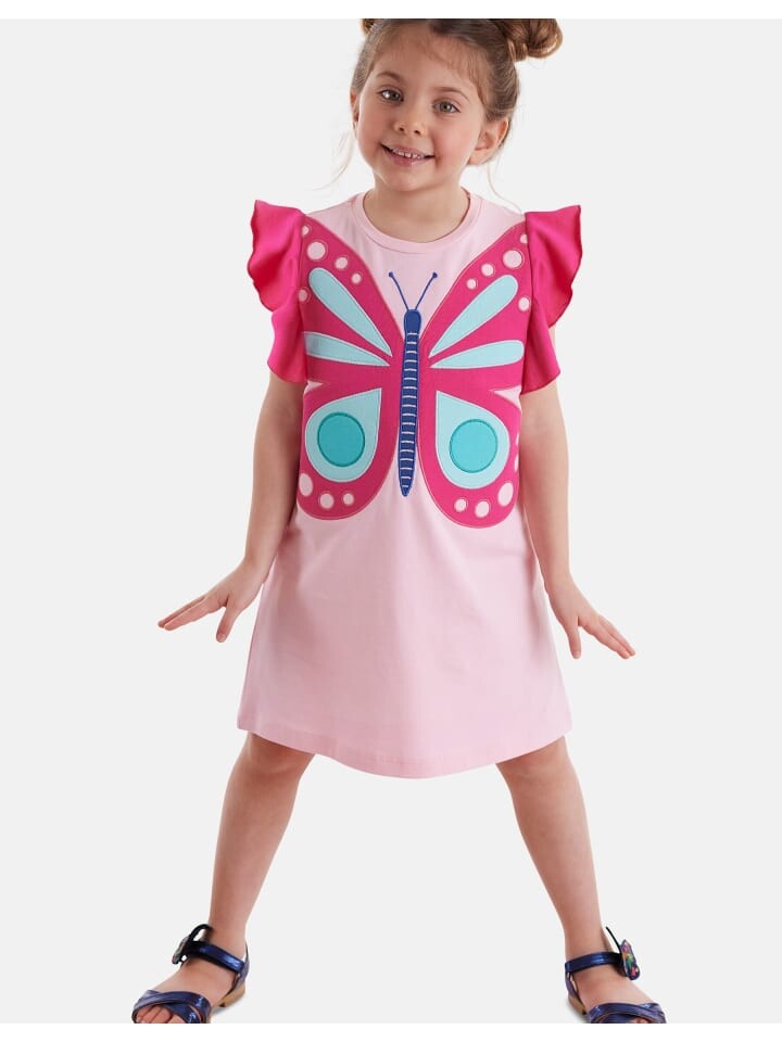 

Платье Denokids, розовый