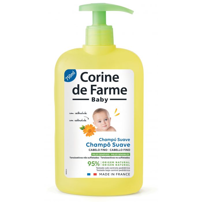 Шампунь Champu Suave Piel Sensible Corine De Farme, 750 ml corine de farme nourishing shampoo with shea butter