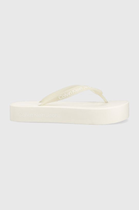 

Шлепанцы BEACH SANDAL FLATFORM Calvin Klein Jeans, белый