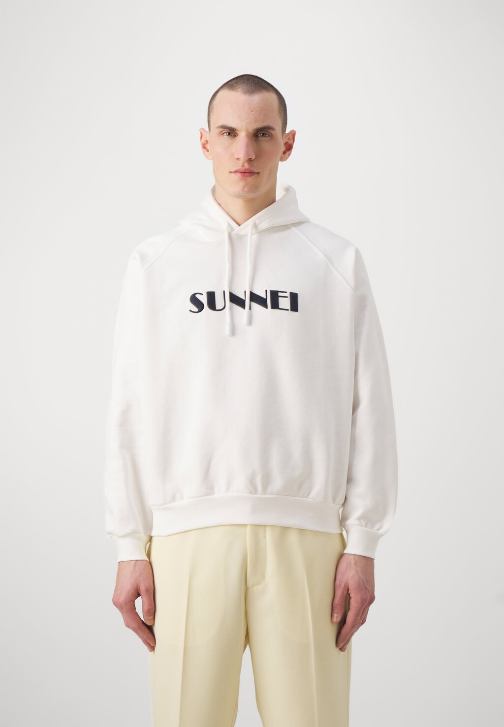 

Толстовка BIG LOGO EMBROIDERED Sunnei, цвет off-white