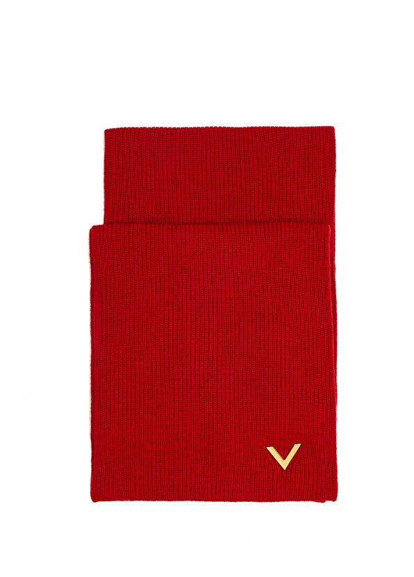 

Женский кашемировый шарф Valentino Garavani, красный