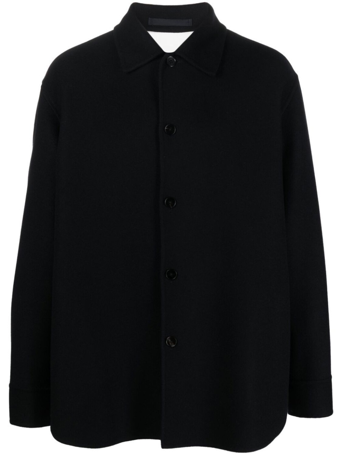 

Jil Sander куртка-рубашка на пуговицах, черный