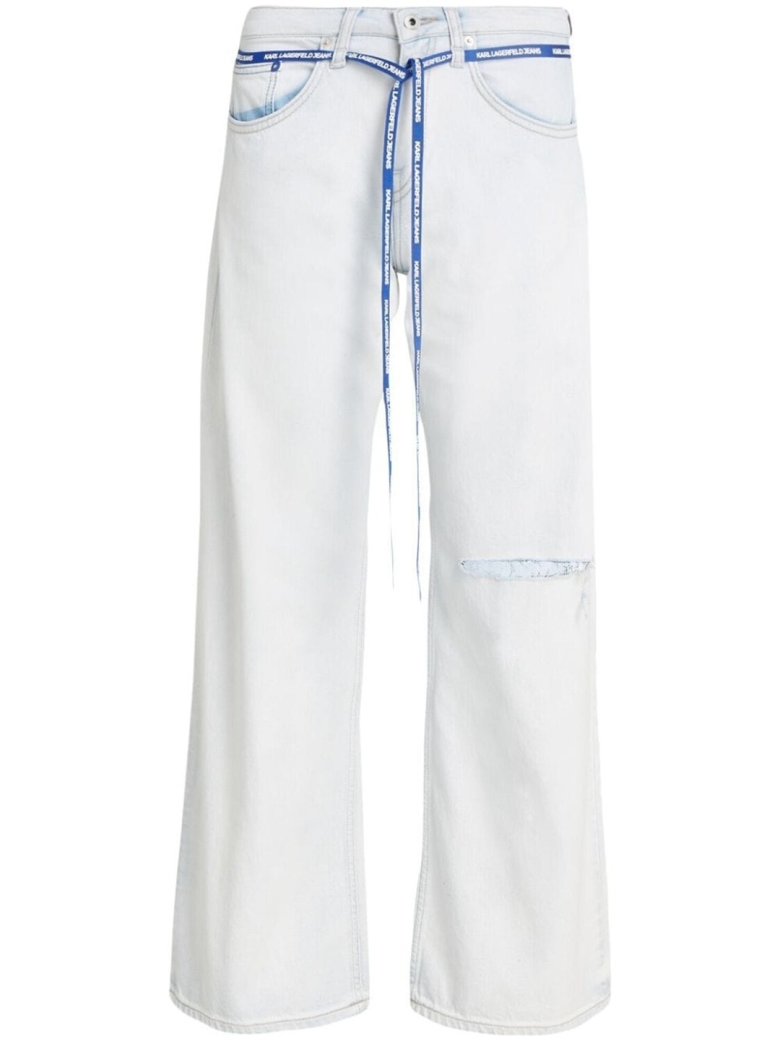 

Karl Lagerfeld Jeans джинсы из органического хлопка, белый