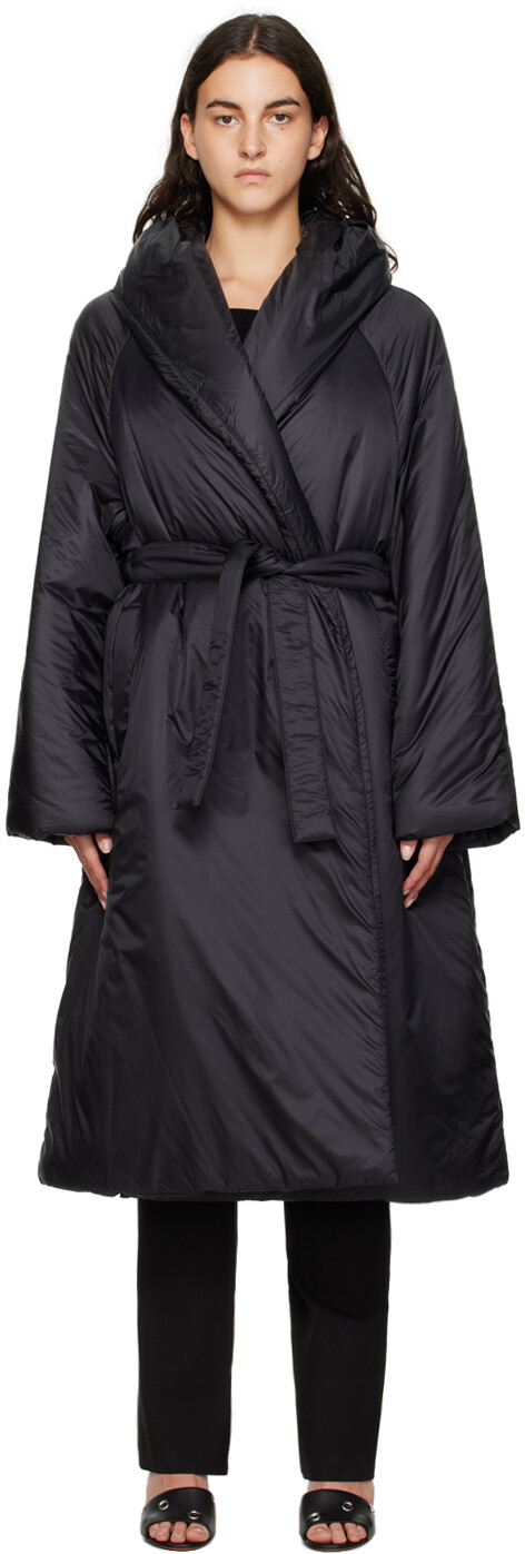 

ALAЧерное дорожное пальто ALAÏA