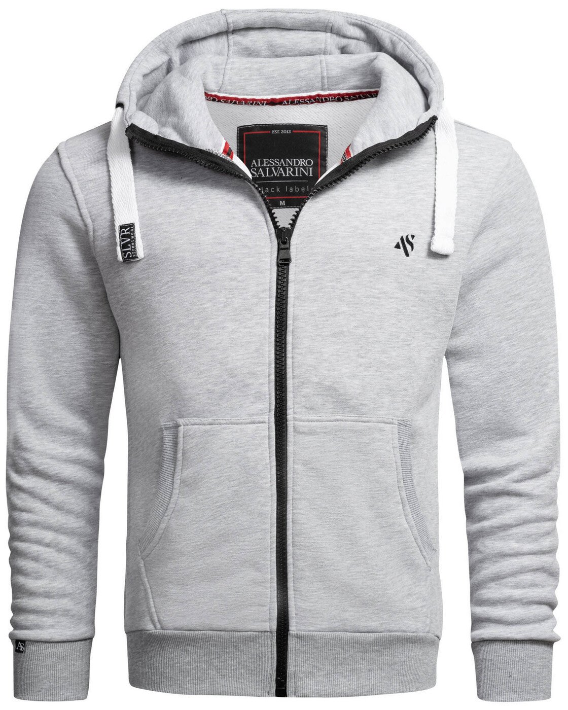 

Толстовка Alessandro Salvarini Jacke AS 314, светло серый