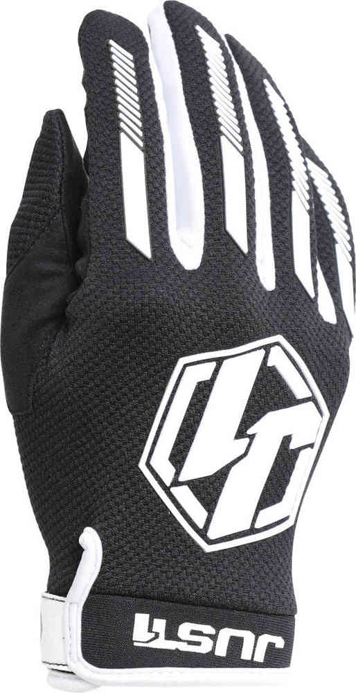 Перчатки J-Force для мотокросса Just1, черно-белый