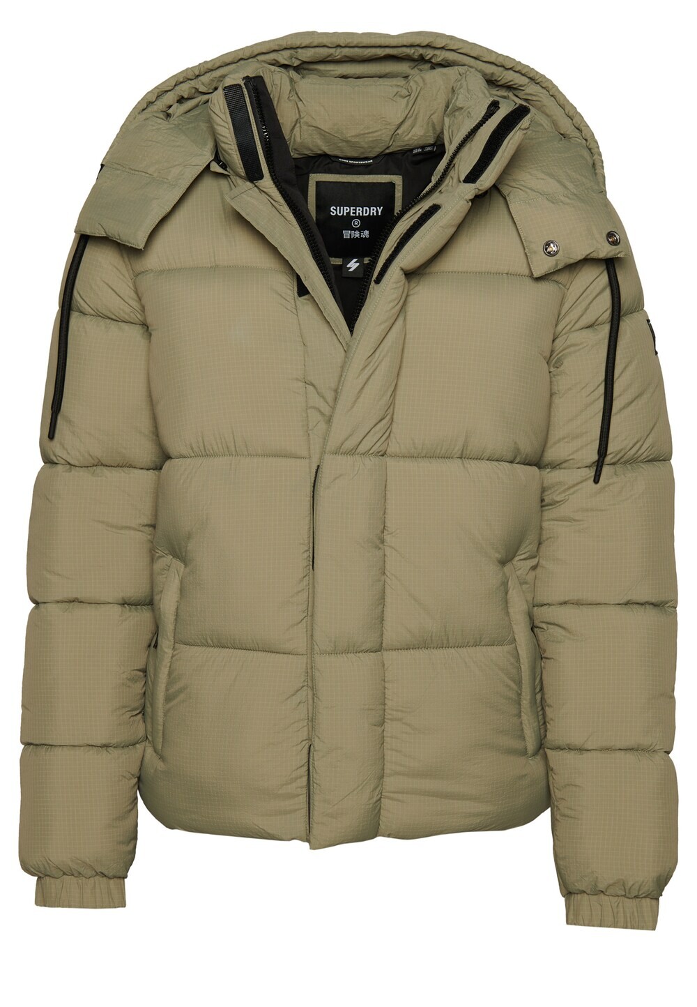 

Зимняя куртка Superdry, оливковый, Зеленый
