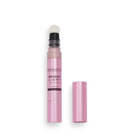 Яркий светлый хайлайтер Beam розовый 3мл, Makeup Revolution