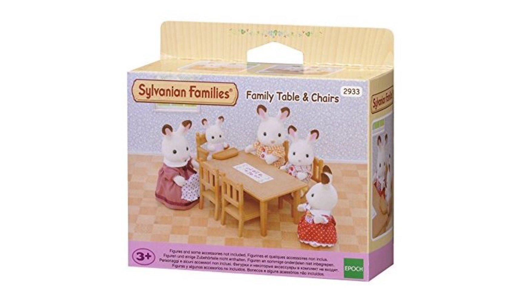 Sylvanian Families Обеденный стол коричневый игровой набор sylvanian families обеденный стол 5144