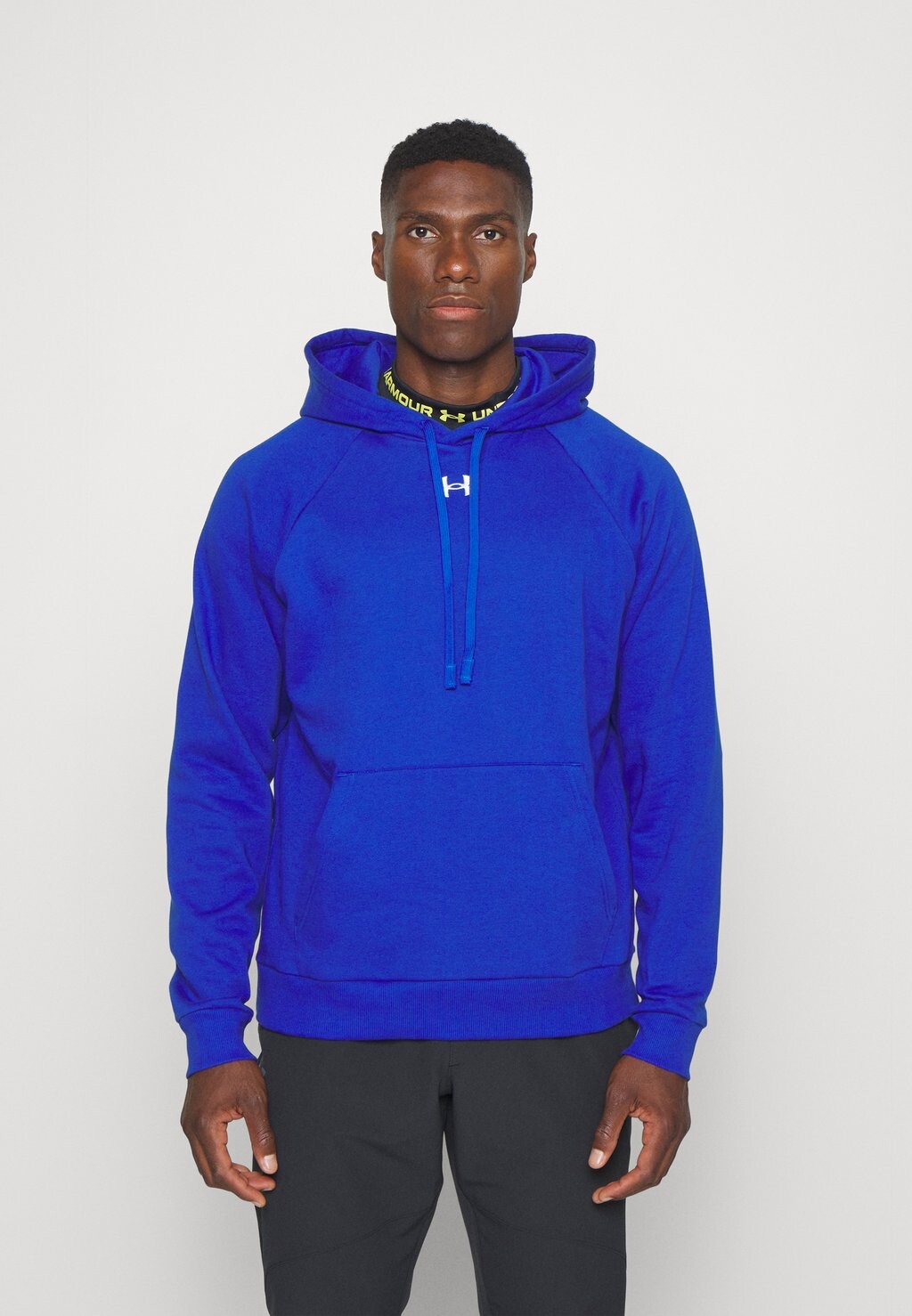 

Толстовка Under Armour RIVAL HOODIE, цвет royal/white