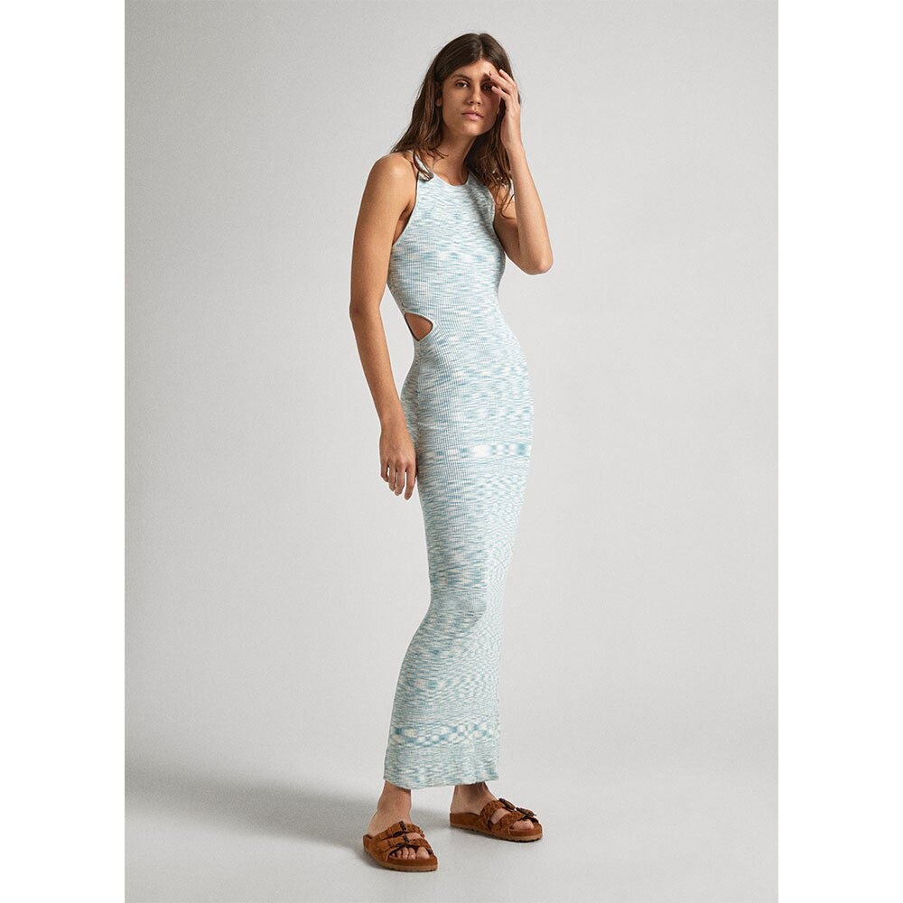 

Платье Pepe Jeans Grizel Sleveless Long, синий