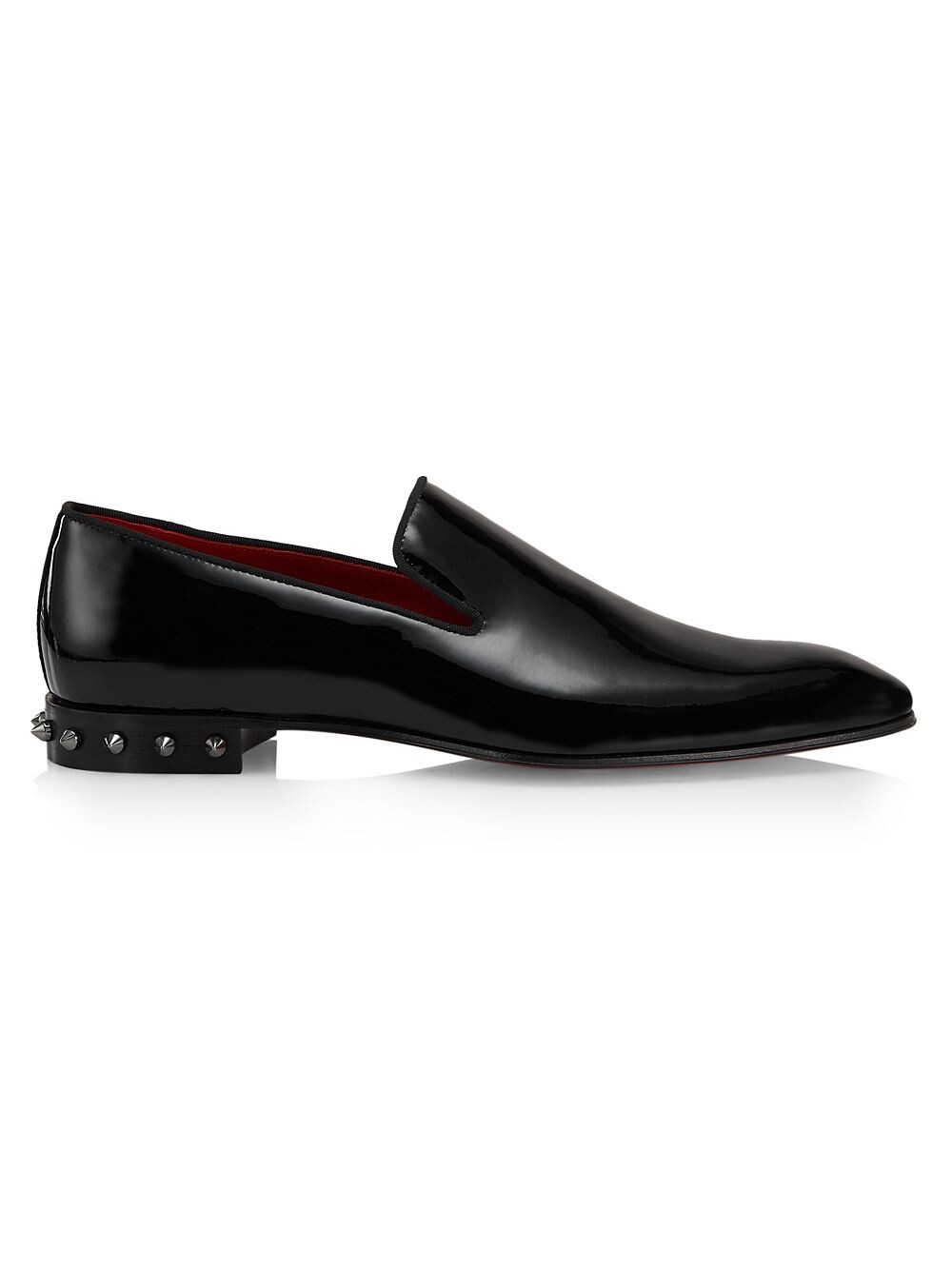 

Лоферы из лакированной кожи Marquees Christian Louboutin, черный