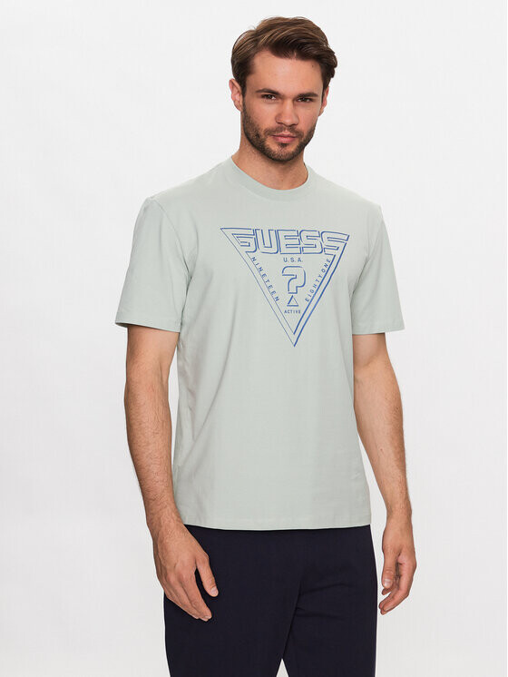 

Футболка стандартного кроя Guess, синий