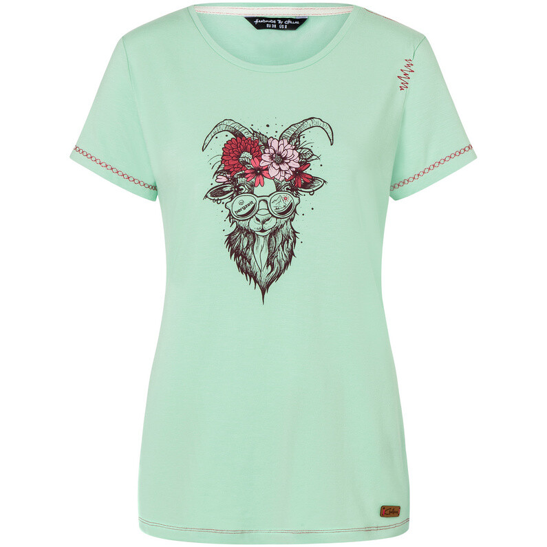 

Женская футболка Gandia Alps Love Bergzeit Bergzeit Basics, зеленый