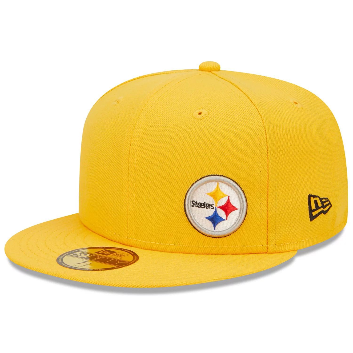 

Мужская приталенная кепка New Era Gold Pittsburgh Steelers Flawless 59FIFTY