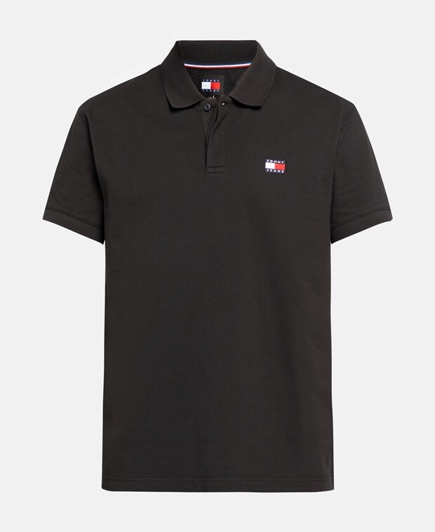 

Рубашка поло Tommy Jeans, черный