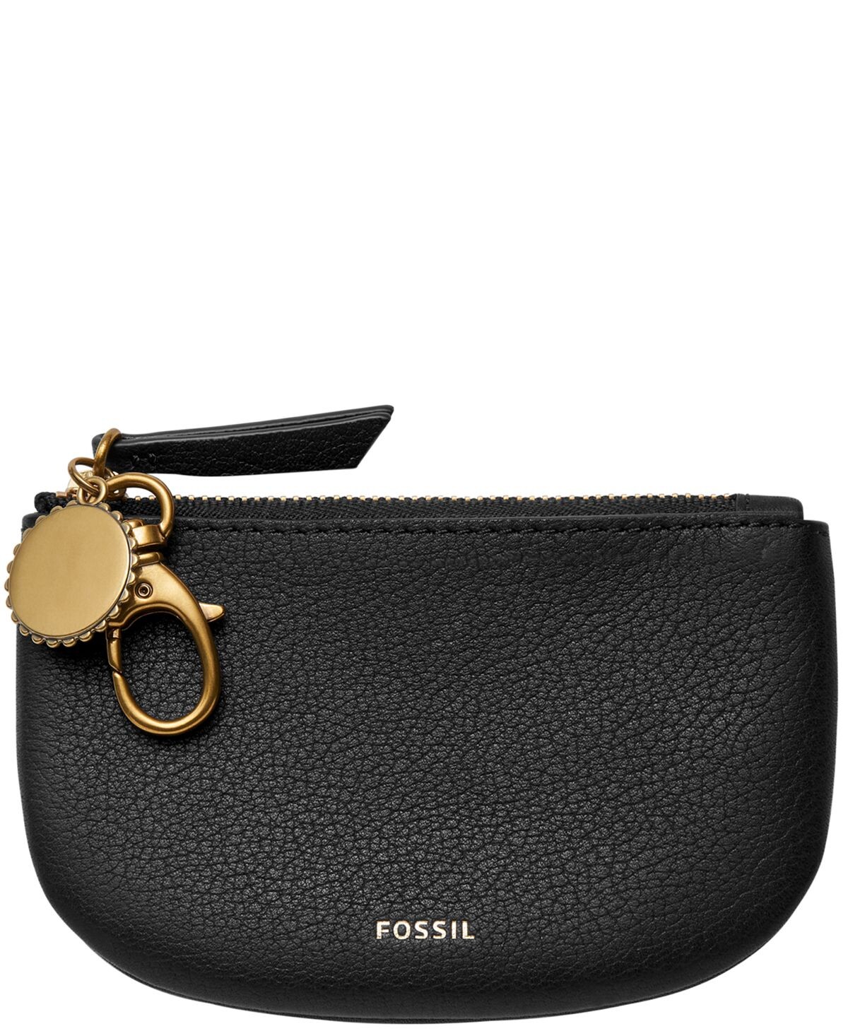 

Кожаная сумка Polly на молнии Fossil, черный