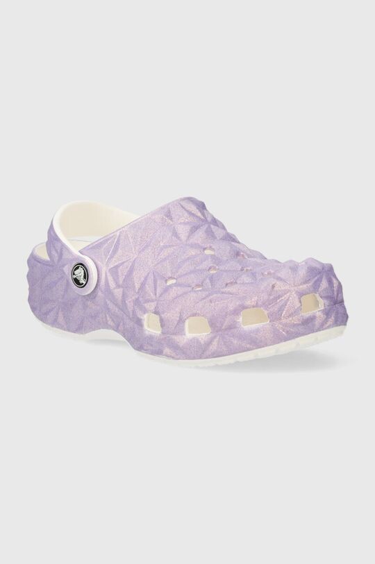 

Crocs Детские тапочки CLASSIC IRIDESCENT GEO CLOG, фиолетовый