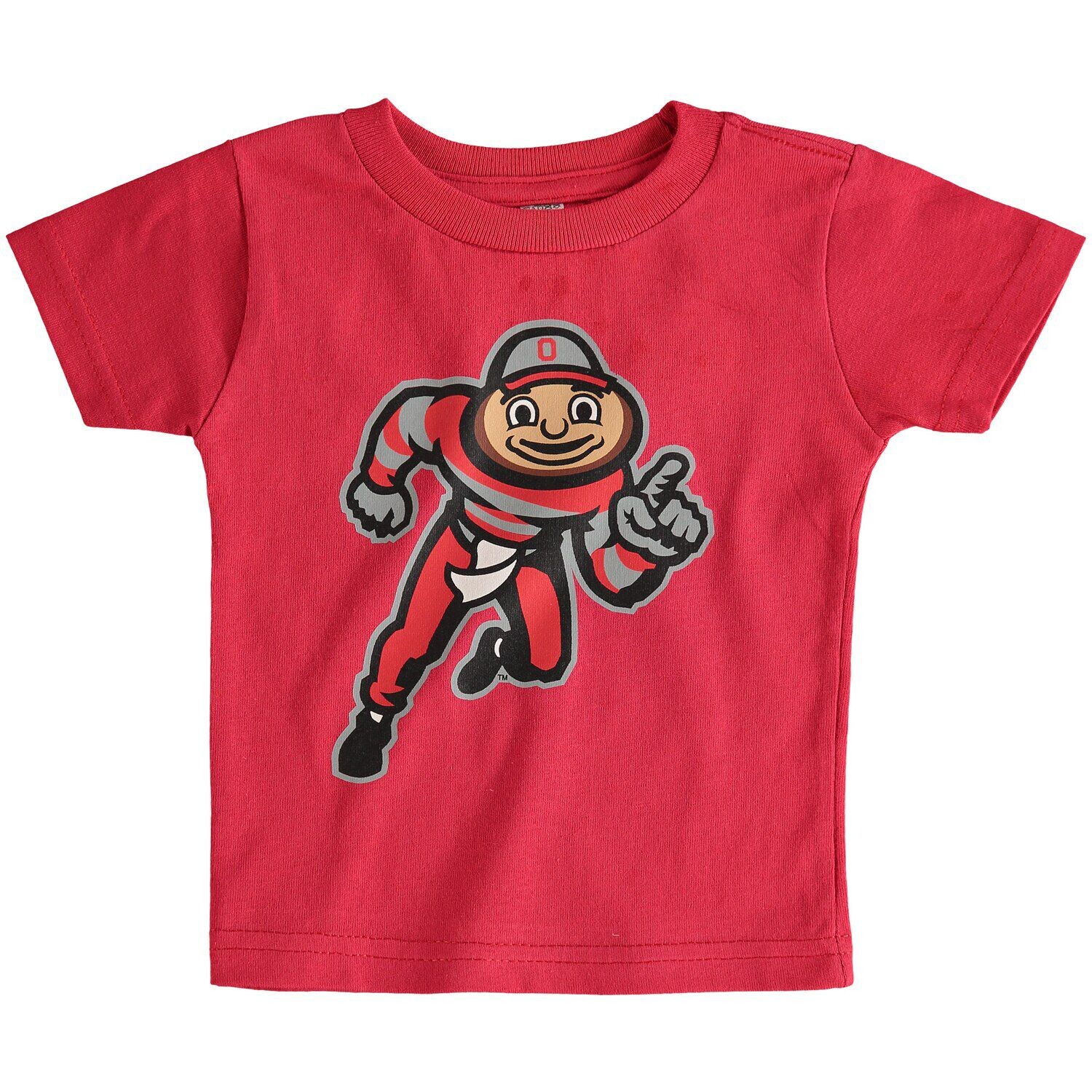 

Футболка с большим логотипом Infant Scarlet Ohio State Buckeyes Unbranded