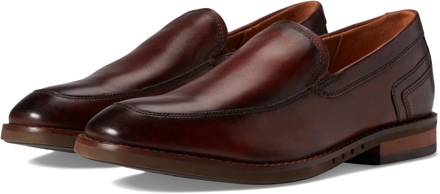 

Лоферы Clarks Un Hugh Step, цвет Brown Leather