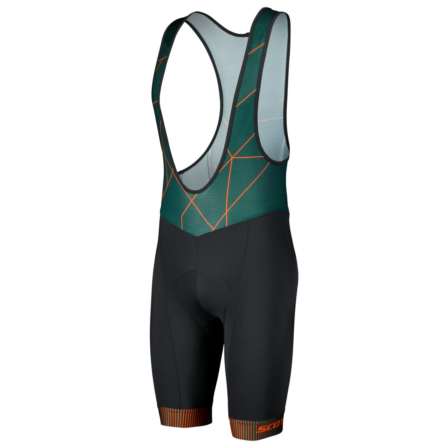 

Велосипедные шорты Scott Bibshorts RC Team ++, цвет Aruba Green/Braze Orange
