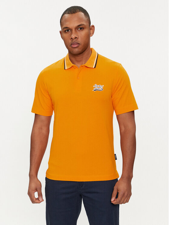 

Рубашка поло стандартного кроя Jack&Jones, оранжевый