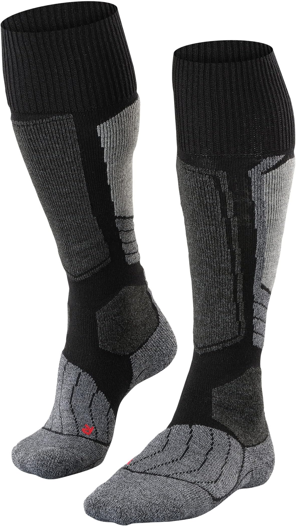 Лыжные носки до колена SK1 Falke, цвет Black/Mix лыжные носки до колена sk4 falke цвет off white