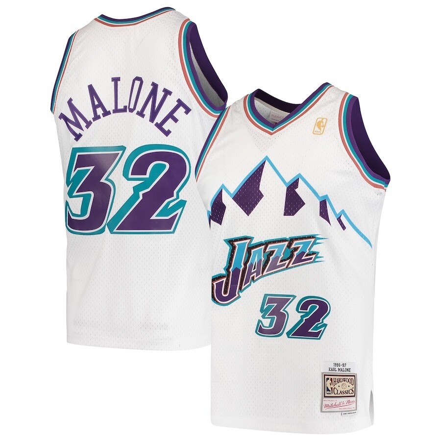 

Джерси Mitchell & Ness Utah Jazz, белый