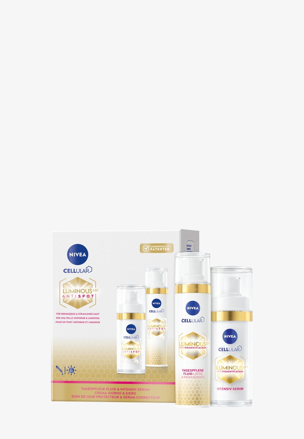 

Набор для ухода за кожей Cellular Luminous 630 Set NIVEA